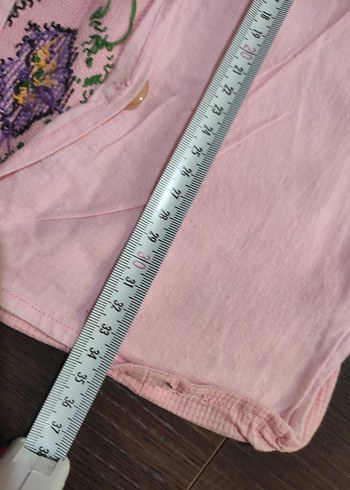 Pembe kanaviçe Nakışli minder - Görsel 6