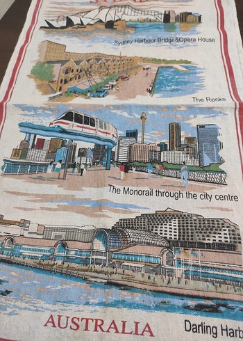 Renkli Bohem Desenli Mutfak Havlusu - Görsel 4