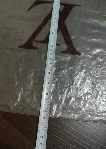 YSL  Baskılı Bohem poşet - Görsel 5