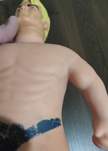 Mavi Külotlu Erkek Bebek Oyuncak Bebek - Görsel 3