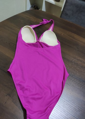 m Beden Mor Strappy Kadın Mayo