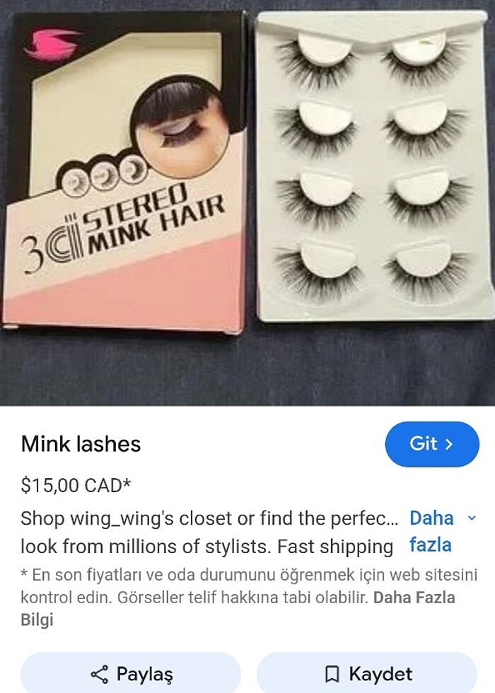 Kozmetik kirpik - Görsel 4