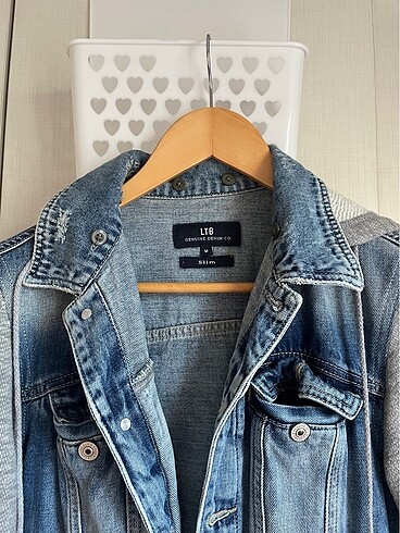LTB Ltb jeans kot ceket kapşonlu