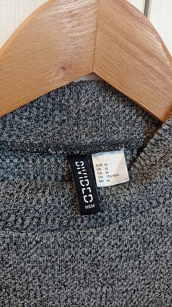 m Beden H&M bol dökümlü kazak