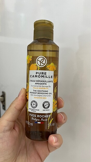 Yves Rocher Yüz Temizleme Yağı