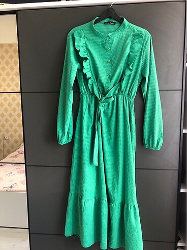 Benetton yeşili 42 beden elbise