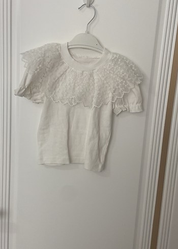 Kız Çocuk Pembe Nakışlı Salaş Elbise - Görsel 2