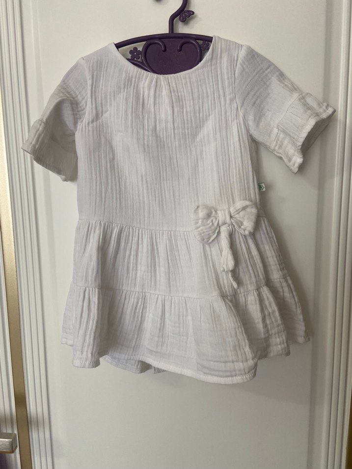 Beyaz elbise - Görsel 4