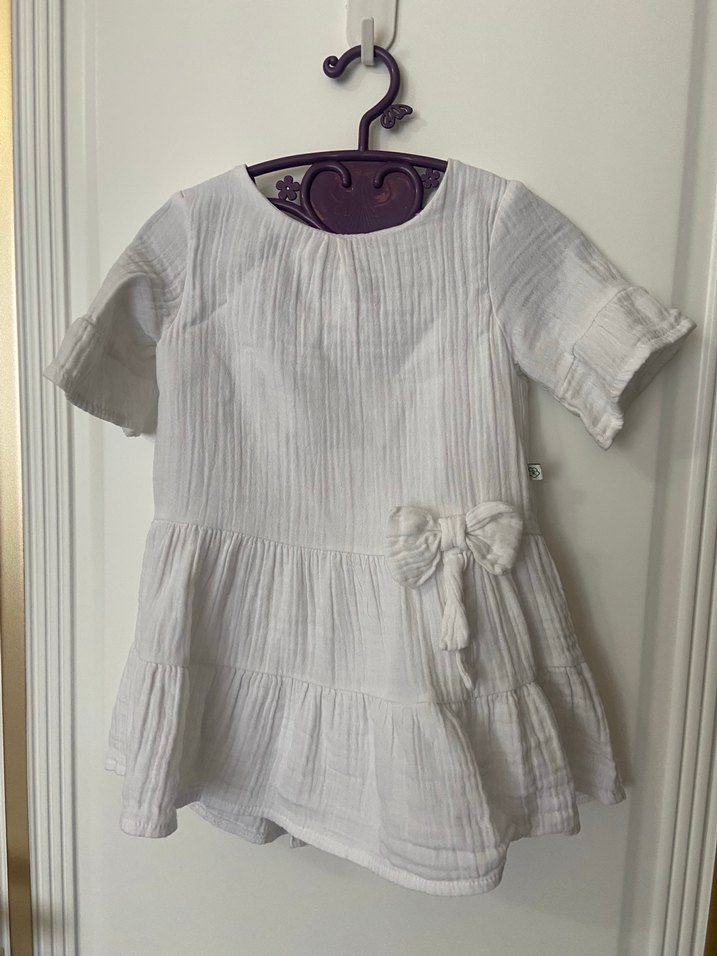 Beyaz elbise - Görsel 5