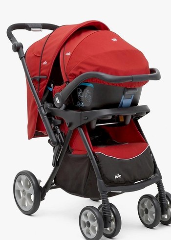 Joie Kırmızı Bebek Arabası ve puset - Görsel 2
