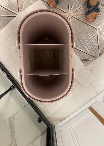 Vip Ahmet Pembe Pastel Temizlik Kovası ve Mop Seti - Görsel 8