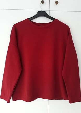 Pull&Bear bordo oversize sweatshirt 