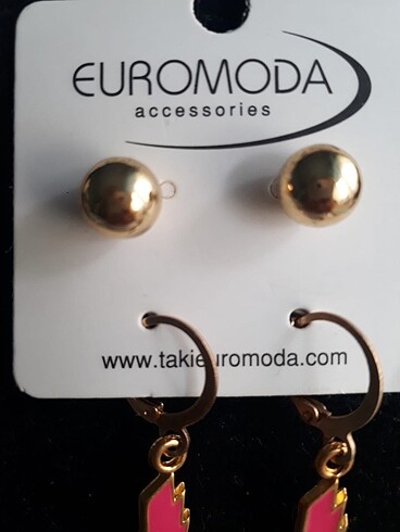 Diğer Euromoda şimşek küpe