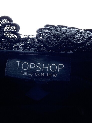 universal Beden siyah Renk Topshop Kısa Elbise %70 İndirimli.