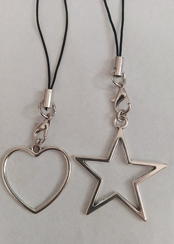 gümüş Renk Zincir Detaylı Kadın Charm - Görsel 2