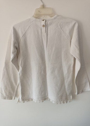 Kız Çocuk Uzun Kollu Baskılı Tişört - Görsel 2