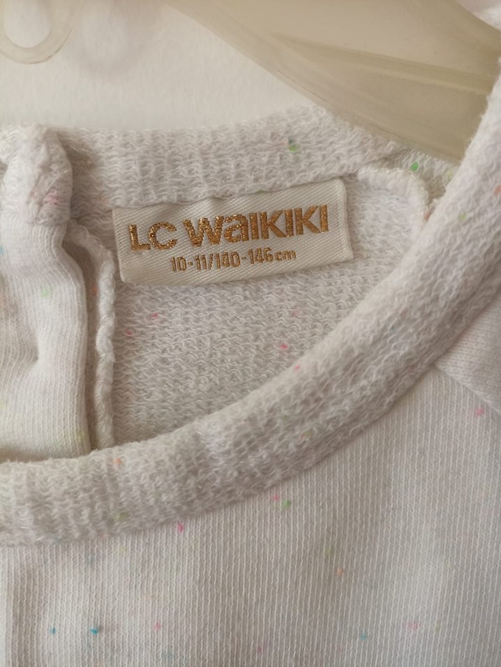 Kız Çocuk Uzun Kollu Baskılı Tişört - Görsel 3