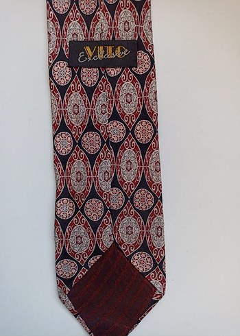  Beden Bordo Vintage İtalyan İpek Kravat