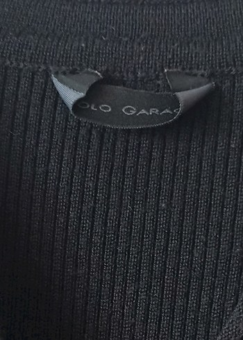 Düğmeli Siyah V Yaka Yünlü Triko Hırka - Görsel 4