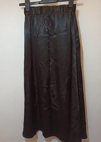 Kadın Siyah Uzun Drapeli Gotik Etek - Görsel 2