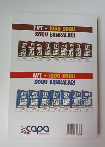 TYT Fizik 1000 Soru Soru Bankası - Görsel 2