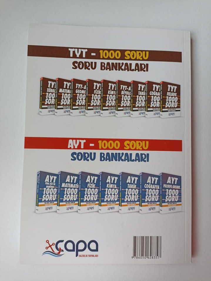 TYT Fizik 1000 Soru Soru Bankası - Görsel 2