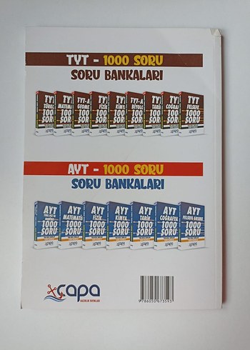 TYT Matematik 1000 Soru Soru Bankası - Görsel 2