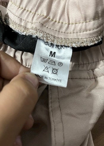Diğer bej kargo unisex Rahat Kesim Pantolon