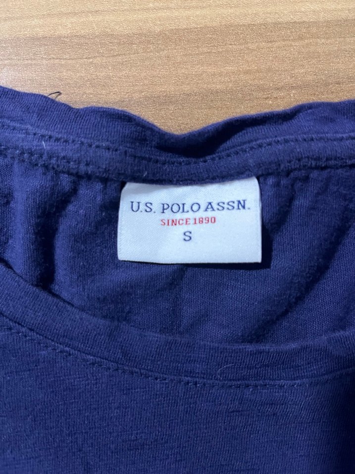 Lacivert Pamuk Hamile Tişörtü, Kısa Kollu - Görsel 4