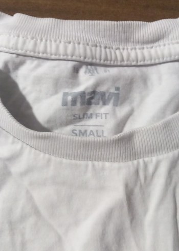 Baskılı Beyaz Erkek Tişört - Görsel 2