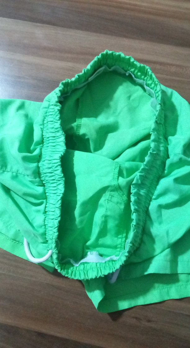 Erkek Yeşil Mini Deniz Şortu - Görsel 3