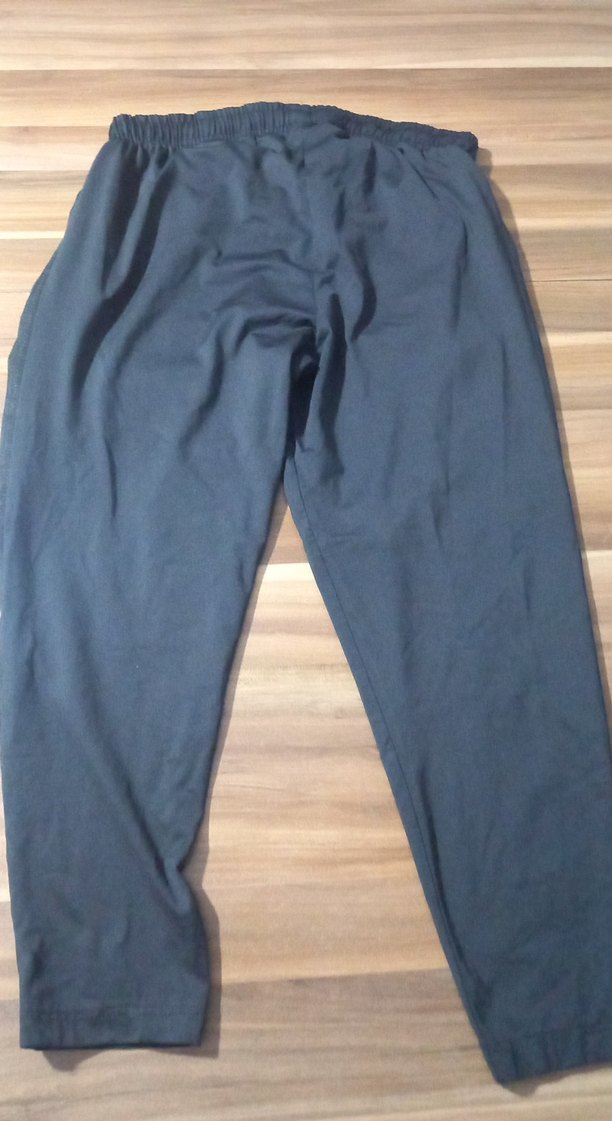 Lacivert Baskılı Fermuarlı Erkek Eşofman Altı - Görsel 2