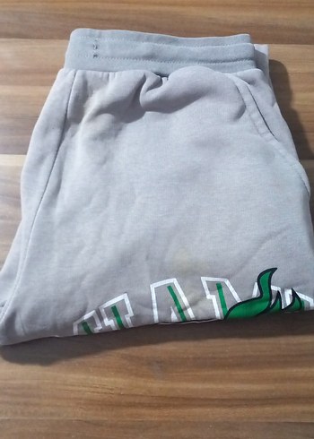 Gri Baskılı Kadın Spor Eşofman Altı - Görsel 3