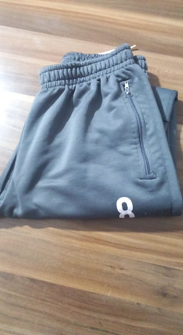 Gri Erkek Spor Rahat Kesim Eşofman Altı - Görsel 3