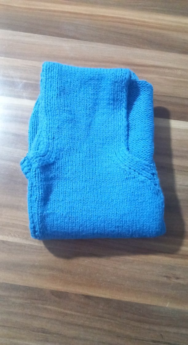 Mavi Erkek Çocuk V Yaka Triko Süveter - Görsel 3