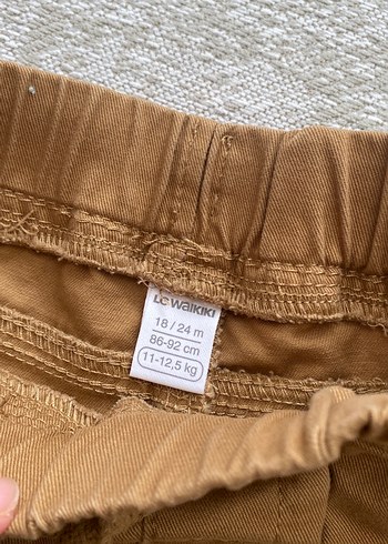 Erkek Çocuk Koyu Kahverengi Pamuklu Bol Pantolon - Görsel 2