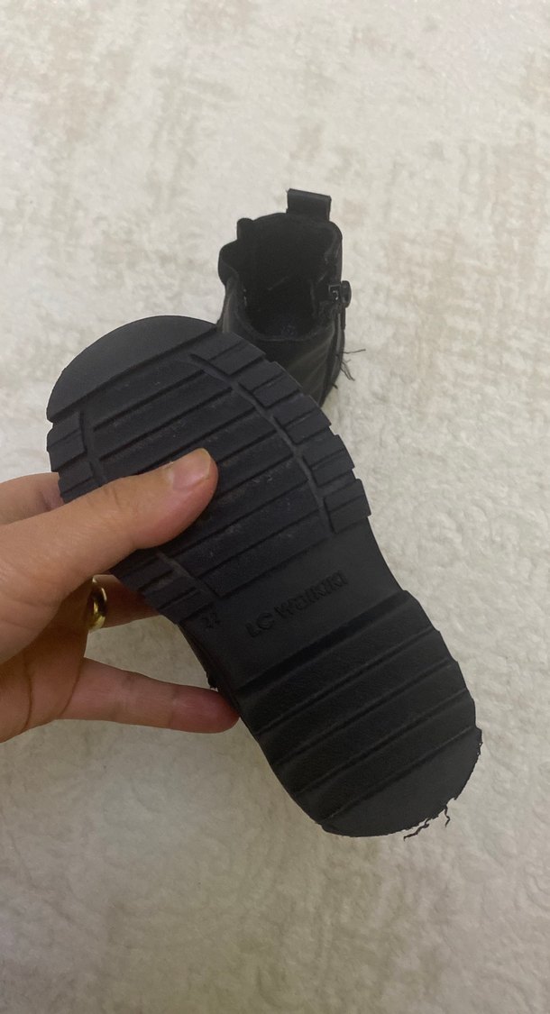 Erkek çoçuk Siyah  Kauçuk Bot 22 numara - Görsel 2