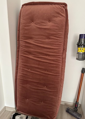 Boho gül kurusu Renkli Etnik Desenli Yer Minderi - Görsel 3