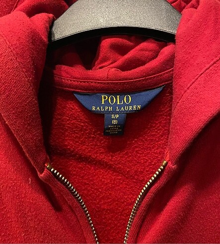 Polo Ralph Lauren Polo Ralph Lauren 8 yaş kırmızı sweatshirt