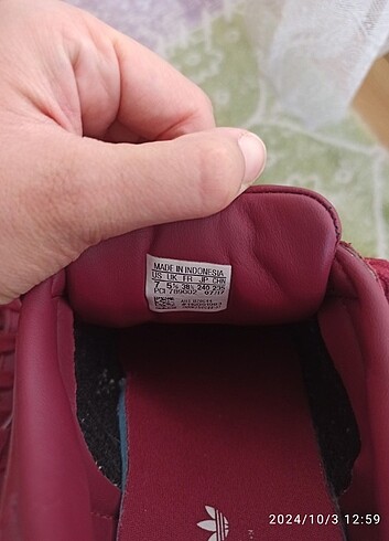 38,5 Beden bordo Renk Adidas süperstar bordo tertemiz 