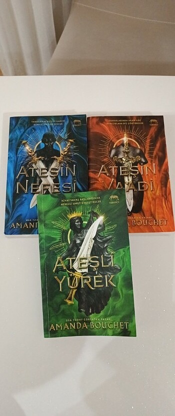 Amanda Bouchet - Ateşin vaadi serisi