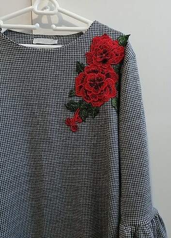 Trendyol & Milla Çiçek İşlemeli Tunik/Elbise