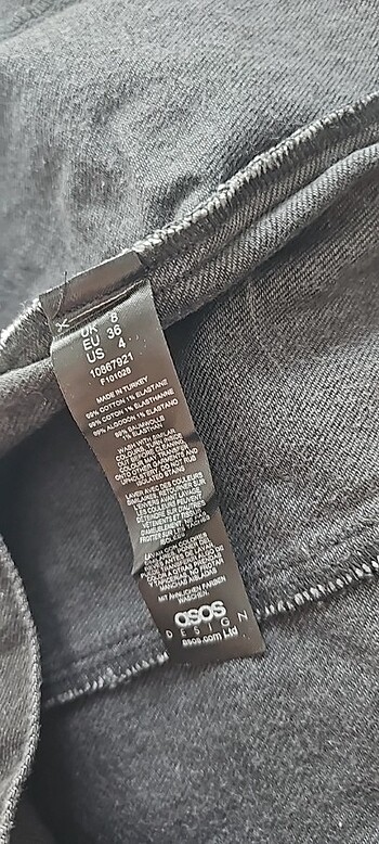 Asos Asos demin elbise