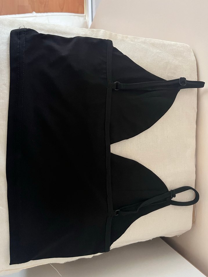 Siyah Taşlı Büstiyer - Görsel 3