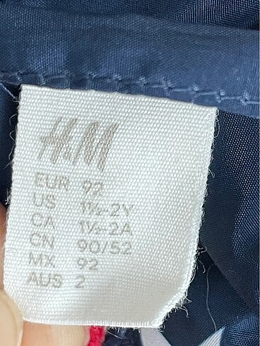 18-24 Ay Beden lacivert Renk H&M yelek