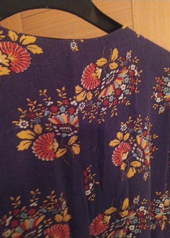 Bohem Bordo Uzun Salaş Elbise - Görsel 5