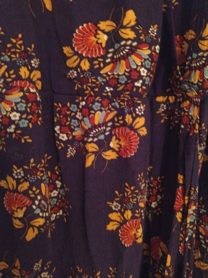 Bohem Bordo Uzun Salaş Elbise - Görsel 4