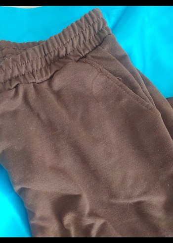 Kahverengi Kapüşonlu Oversize Sweatshirt ve alt takim - Görsel 6