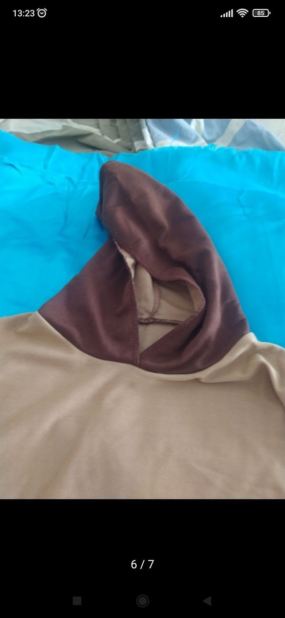 Kahverengi Kapüşonlu Oversize Sweatshirt ve alt takim - Görsel 3