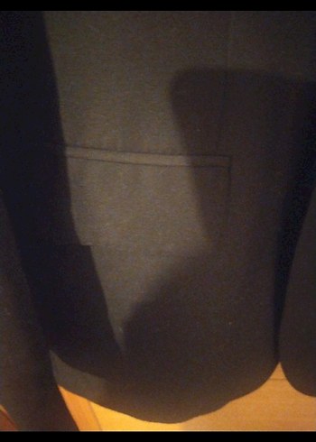 l/xl Beden Erkek koyu gri Düğmeli Ofis Ceket